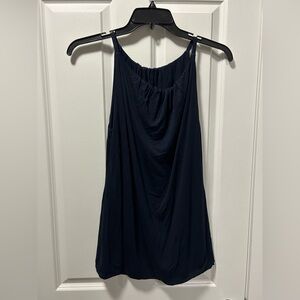 Cabi navy blue knit top